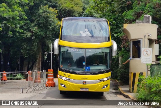 Viação Nova Itapemirim 50136 na cidade de São Paulo, São Paulo, Brasil, por Diego Cardoso da Silva. Número da foto: #10929152.