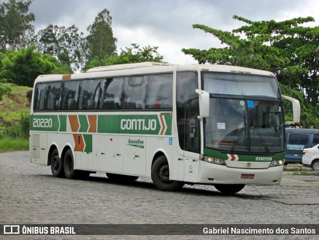 Empresa Gontijo de Transportes 20220 na cidade de Ipiaú, Bahia, Brasil, por Gabriel Nascimento dos Santos. Número da foto: #10927835.