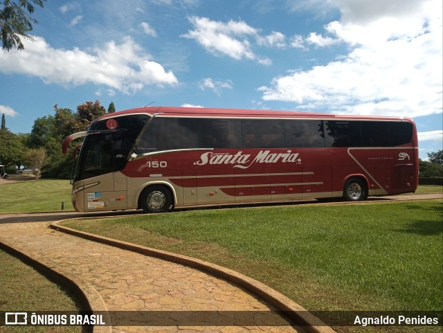 Santa Maria Fretamento e Turismo > Transportes Santa Maria(SP) 150 na cidade de Tatuí, São Paulo, Brasil, por Agnaldo Penides. Número da foto: #10930278.