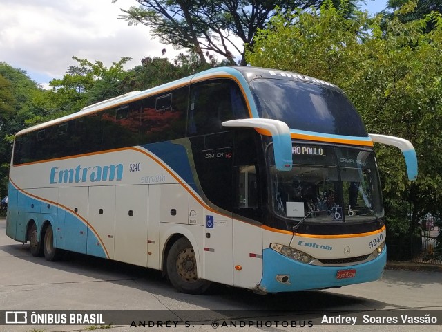 Emtram 5240 na cidade de São Paulo, São Paulo, Brasil, por Andrey  Soares Vassão. Número da foto: #10928076.