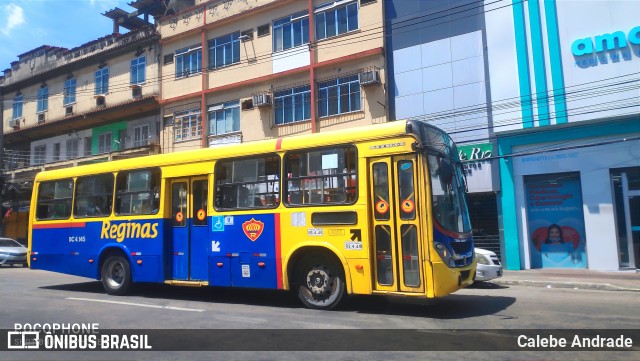 Auto Viação Reginas DC 4.145 na cidade de Duque de Caxias, Rio de Janeiro, Brasil, por Calebe Andrade. ID da foto: 10929069.