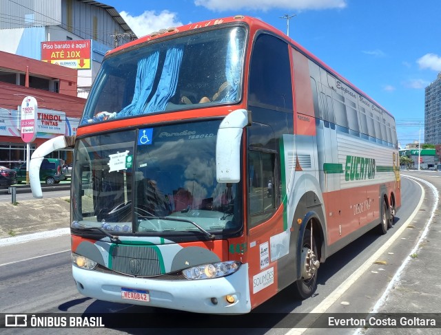 Eucatur - Empresa União Cascavel de Transportes e Turismo 4429 na cidade de Cariacica, Espírito Santo, Brasil, por Everton Costa Goltara. ID da foto: 10928581.