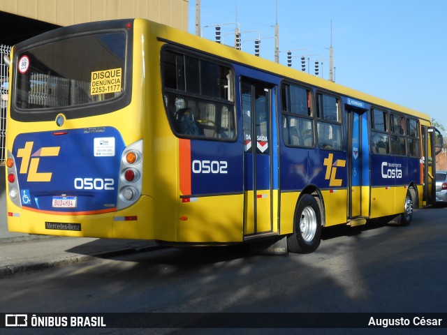 Transporte e Turismo Costa 0502 na cidade de Nova Iguaçu, Rio de Janeiro, Brasil, por Augusto César. Número da foto: #10930457.