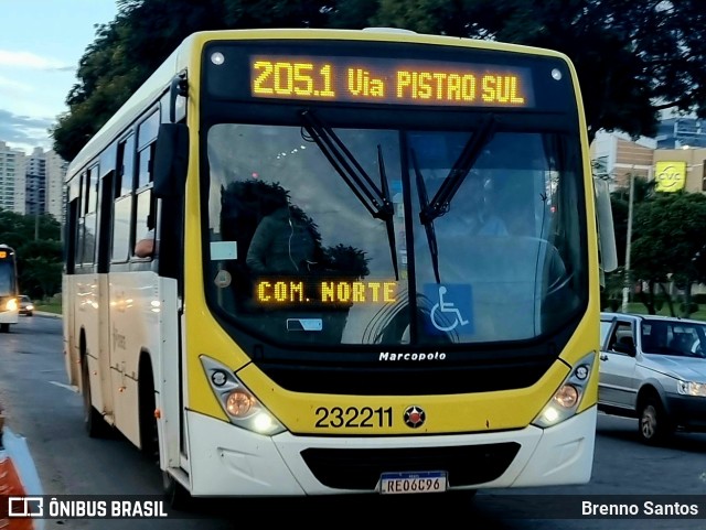 Viação Pioneira 232211 na cidade de Taguatinga, Distrito Federal, Brasil, por Brenno Santos. Número da foto: #10927079.
