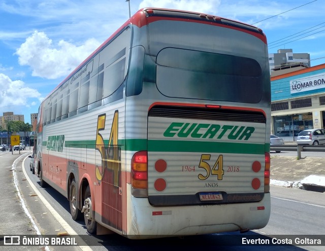 Eucatur - Empresa União Cascavel de Transportes e Turismo 4429 na cidade de Cariacica, Espírito Santo, Brasil, por Everton Costa Goltara. ID da foto: 10928594.