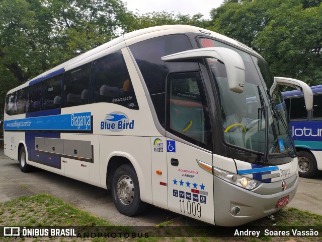 Auto Viação Bragança 11009 na cidade de São Paulo, São Paulo, Brasil, por Andrey  Soares Vassão. ID da foto: 10930087.