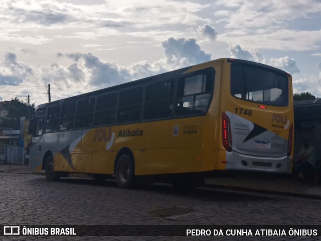 Sancetur - Sou Atibaia 1748 na cidade de Atibaia, São Paulo, Brasil, por PEDRO DA CUNHA ATIBAIA ÔNIBUS. ID da foto: 10928598.