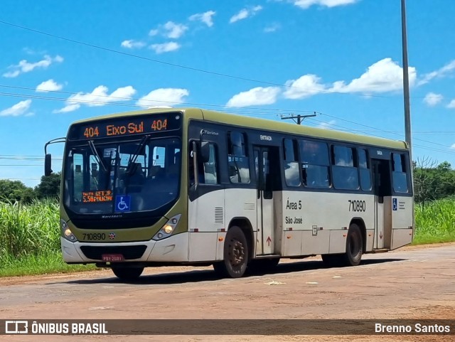 Expresso São José 710890 na cidade de Ceilândia, Distrito Federal, Brasil, por Brenno Santos. ID da foto: 10929649.