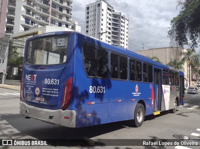 Next Mobilidade - ABC Sistema de Transporte 80.631 na cidade de Santo André, São Paulo, Brasil, por Rafael Lopes de Oliveira. ID da foto: 10933760.