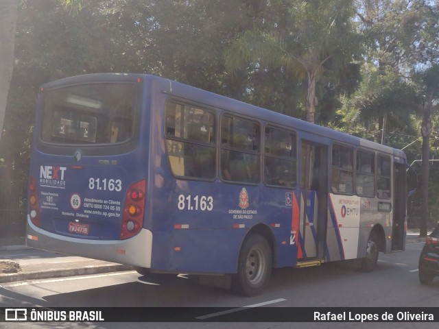 Next Mobilidade - ABC Sistema de Transporte 81.163 na cidade de Santo André, São Paulo, Brasil, por Rafael Lopes de Oliveira. Número da foto: #10931058.