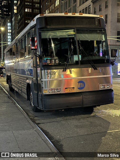 MTA New York City 3439 na cidade de New York, New York, Estados Unidos, por Marco Silva. Número da foto: #10931932.