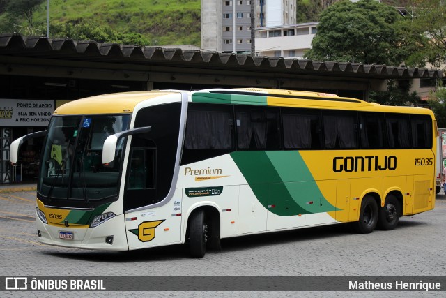 Empresa Gontijo de Transportes 15035 na cidade de Belo Horizonte, Minas Gerais, Brasil, por Matheus Henrique. Número da foto: #10933121.