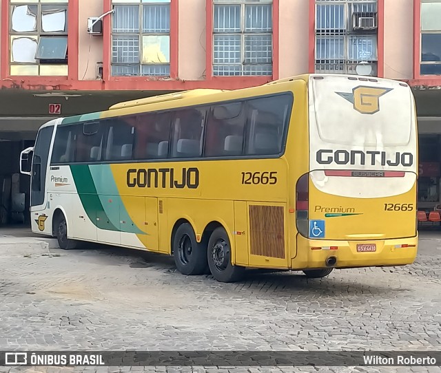 Empresa Gontijo de Transportes 12665 na cidade de Governador Valadares, Minas Gerais, Brasil, por Wilton Roberto. ID da foto: 10932342.