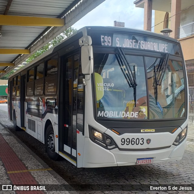 Auto Viação São José dos Pinhais 99603 na cidade de Curitiba, Paraná, Brasil, por Everton S de Jesus. Número da foto: #10933302.