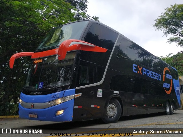 Expresso Transporte e Turismo Ltda. 18225 na cidade de São Paulo, São Paulo, Brasil, por Andrey  Soares Vassão. Número da foto: #10931123.