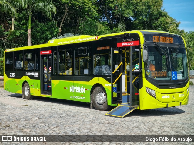 Viação Pendotiba 2.1.159 na cidade de Niterói, Rio de Janeiro, Brasil, por Diego Félix de Araujo. ID da foto: 10931886.