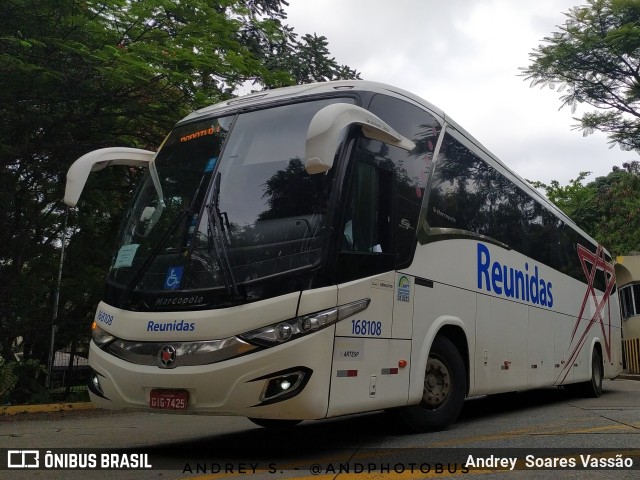 Empresa Reunidas Paulista de Transportes 168108 na cidade de São Paulo, São Paulo, Brasil, por Andrey  Soares Vassão. Número da foto: #10931138.