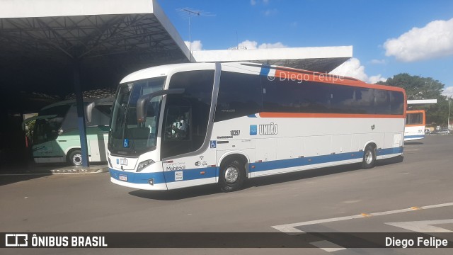 Expresso União 10397 na cidade de Formiga, Minas Gerais, Brasil, por Diego Felipe. Número da foto: #10932898.