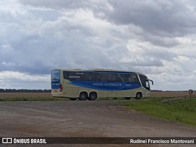 Viação Novo Horizonte 540011 na cidade de Nova Mutum, Mato Grosso, Brasil, por Rudinei Francisco Mantovani. Número da foto: #10932188.