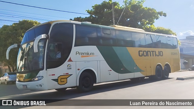 Empresa Gontijo de Transportes 17245 na cidade de Pirapora, Minas Gerais, Brasil, por Luan Pereira do Nascimento. ID da foto: 10930749.