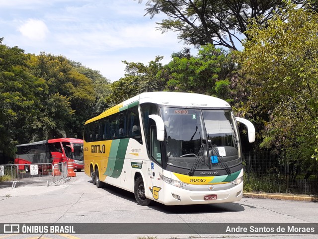 Empresa Gontijo de Transportes 18830 na cidade de São Paulo, São Paulo, Brasil, por Andre Santos de Moraes. ID da foto: 10932054.