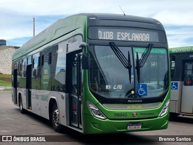 Viação Piracicabana Distrito Federal 118842 na cidade de Brasília, Distrito Federal, Brasil, por Brenno Santos. Número da foto: #10930793.