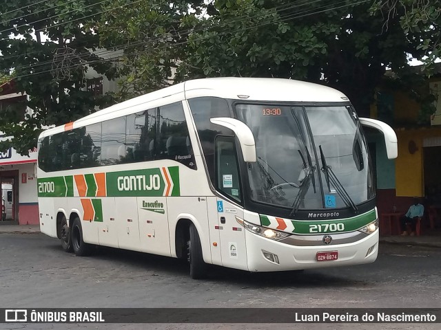 Empresa Gontijo de Transportes 21700 na cidade de Pirapora, Minas Gerais, Brasil, por Luan Pereira do Nascimento. ID da foto: 10932222.