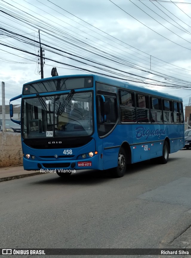 Biguaçu Transportes Coletivos Administração e Participação 458 na cidade de São José, Santa Catarina, Brasil, por Richard Silva. Número da foto: #10930756.