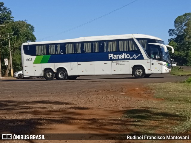 Planalto Transportes 1803 na cidade de Ijuí, Rio Grande do Sul, Brasil, por Rudinei Francisco Mantovani. ID da foto: 10932039.