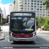 Viação Metrópole Paulista - Zona Sul 7 3947 na cidade de São Paulo, São Paulo, Brasil, por Michel Nowacki. Número da foto: #:id.