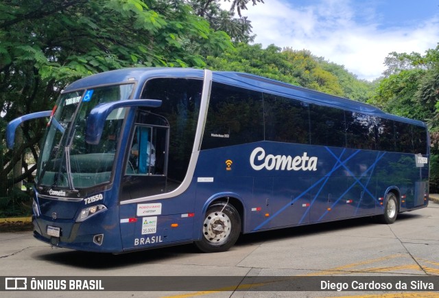 Viação Cometa 721550 na cidade de São Paulo, São Paulo, Brasil, por Diego Cardoso da Silva. Número da foto: #10934581.