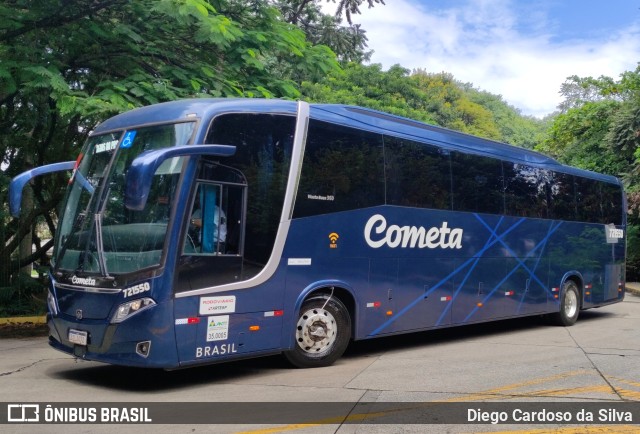 Viação Cometa 721550 na cidade de São Paulo, São Paulo, Brasil, por Diego Cardoso da Silva. ID da foto: 10934581.