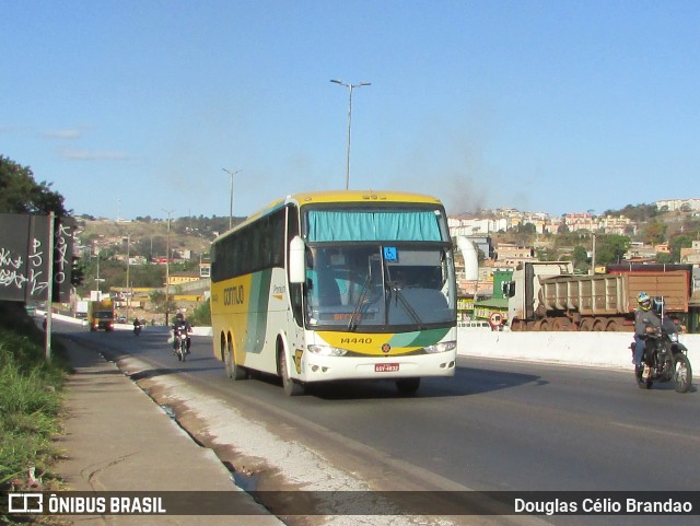 Empresa Gontijo de Transportes 14440 na cidade de Belo Horizonte, Minas Gerais, Brasil, por Douglas Célio Brandao. ID da foto: 10936347.