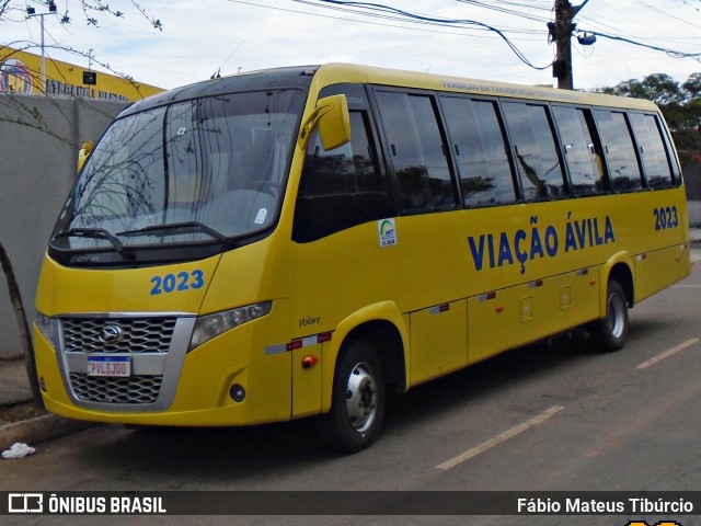 Viação Ávila 2023 na cidade de Três Corações, Minas Gerais, Brasil, por Fábio Mateus Tibúrcio. ID da foto: 10935596.