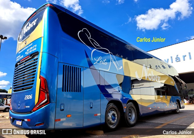 Nobre Turismo 2306 na cidade de Goiânia, Goiás, Brasil, por Carlos Júnior. Número da foto: #10935947.