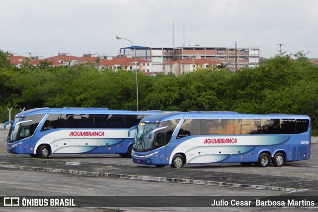 Viação Águia Branca 26790 na cidade de Aracaju, Sergipe, Brasil, por Julio Cesar  Barbosa Martins. Número da foto: #10934796.
