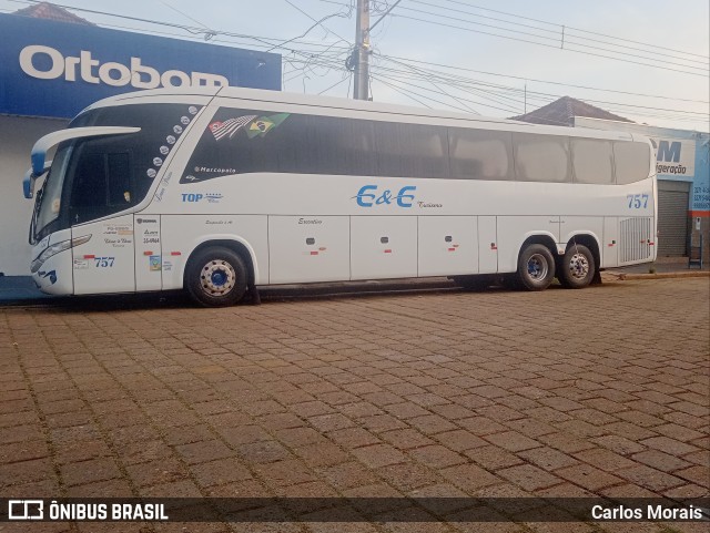 E&E Turismo - Edson & Ednei Turismo 757 na cidade de Presidente Venceslau, São Paulo, Brasil, por Carlos Morais. Número da foto: #10936596.