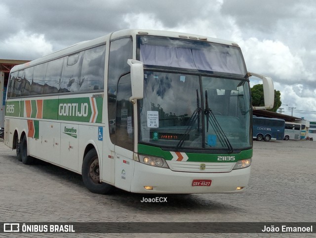 Empresa Gontijo de Transportes 21135 na cidade de Vitória da Conquista, Bahia, Brasil, por João Emanoel. ID da foto: 10937514.