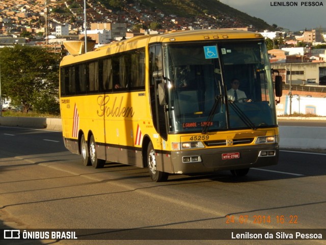 Viação Itapemirim 45259 na cidade de Caruaru, Pernambuco, Brasil, por Lenilson da Silva Pessoa. ID da foto: 10936081.