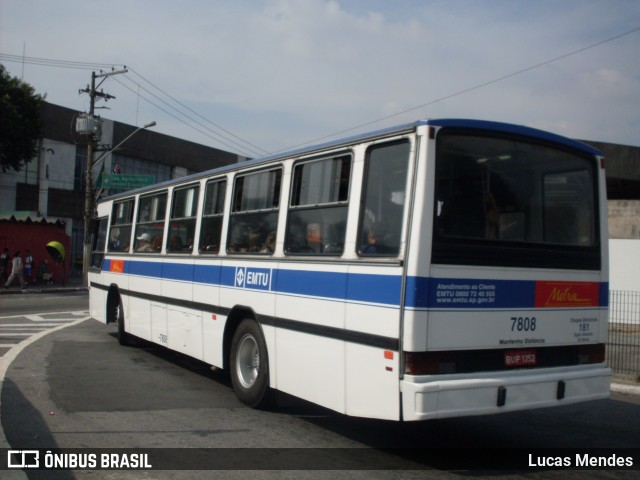 Metra - Sistema Metropolitano de Transporte 7808 na cidade de São Paulo, São Paulo, Brasil, por Lucas Mendes. ID da foto: 10937037.