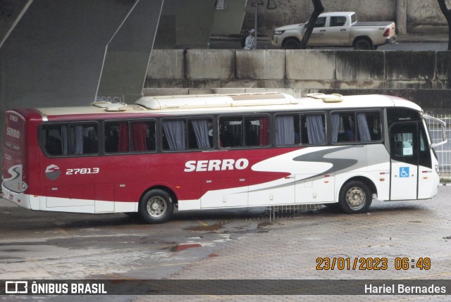 Viação Serro 27813 na cidade de Belo Horizonte, Minas Gerais, Brasil, por Hariel Bernades. ID da foto: 10936428.