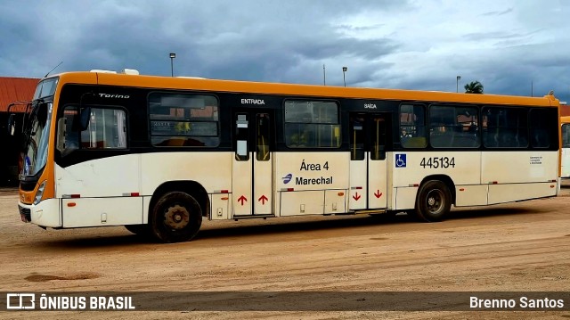 Auto Viação Marechal Brasília 445134 na cidade de Taguatinga, Distrito Federal, Brasil, por Brenno Santos. Número da foto: #10936634.