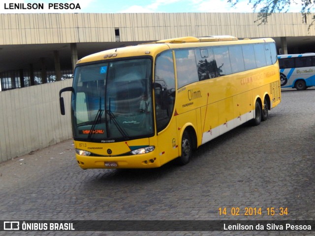 Viação Itapemirim 8713 na cidade de Caruaru, Pernambuco, Brasil, por Lenilson da Silva Pessoa. Número da foto: #10936332.