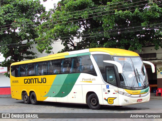 Empresa Gontijo de Transportes 19395 na cidade de Pirapora, Minas Gerais, Brasil, por Andrew Campos. ID da foto: 10936792.