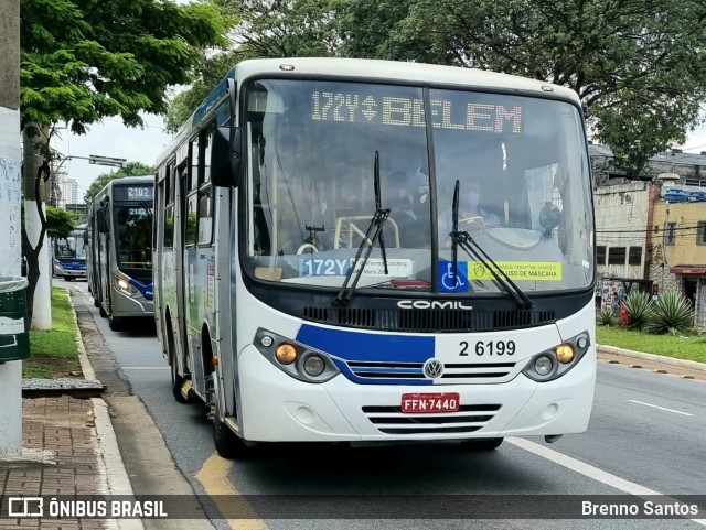 Transcooper > Norte Buss 2 6199 na cidade de São Paulo, São Paulo, Brasil, por Brenno Santos. Número da foto: #10934490.
