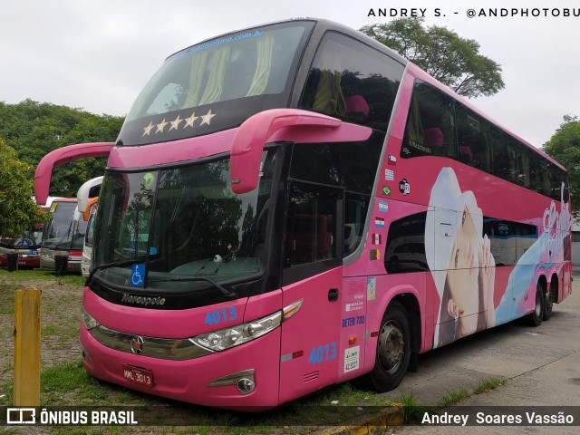Lidia Turismo 4013 na cidade de São Paulo, São Paulo, Brasil, por Andrey  Soares Vassão. Número da foto: #10935461.