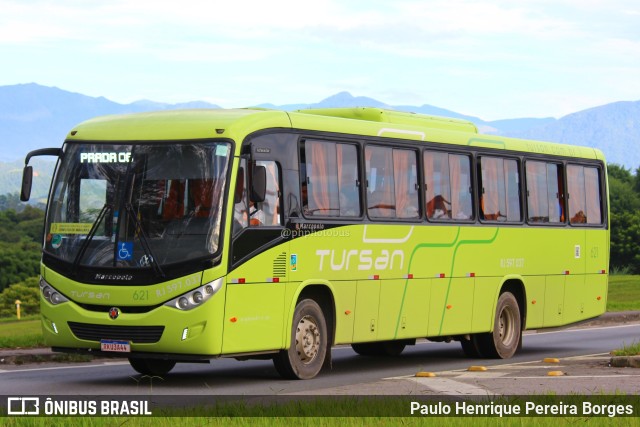 Tursan - Turismo Santo André 621 na cidade de Resende, Rio de Janeiro, Brasil, por Paulo Henrique Pereira Borges. Número da foto: #10935067.