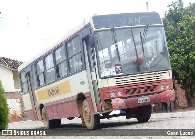 Van Transportes 7202 na cidade de Ataléia, Minas Gerais, Brasil, por Gean Lucas. ID da foto: 10935513.