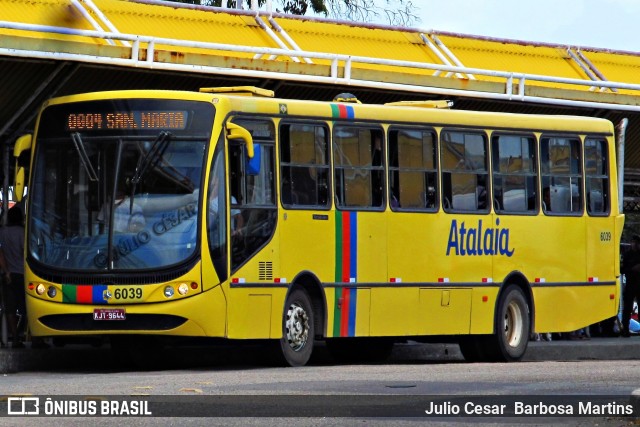 Viação Atalaia Transportes 6039 na cidade de Aracaju, Sergipe, Brasil, por Julio Cesar  Barbosa Martins. Número da foto: #10937862.