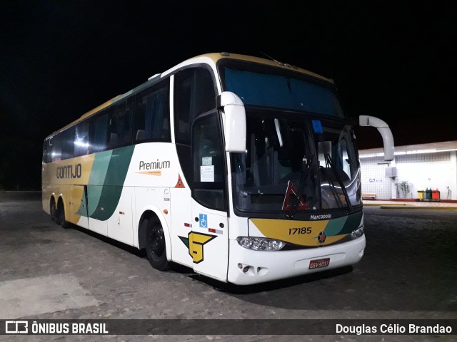 Empresa Gontijo de Transportes 17185 na cidade de João Monlevade, Minas Gerais, Brasil, por Douglas Célio Brandao. Número da foto: #10938346.